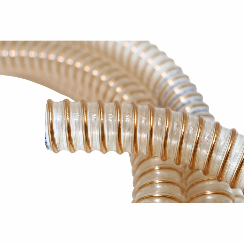 Steel Wire PU Hose For Powder